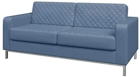 Диван трехместный, опоры хром БЕНТЛИ Ben3M hr