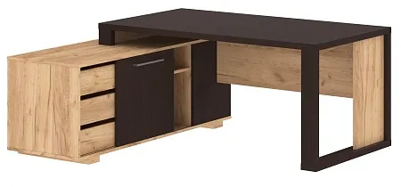 Стол руководителя с тумбой  ACT 1716 (L/R)