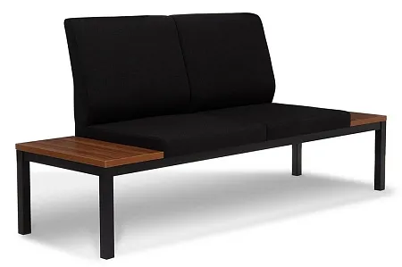 Диван 3-х местный без подлокотников со столиком НОРМАН 3А/С+А+А+С