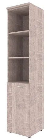 Шкаф колонка с глухой малой дверью и топом XHC 42.5(L)