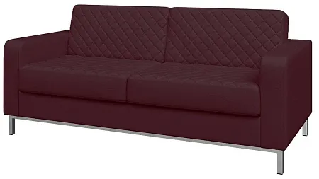 Диван трехместный, опоры хром БЕНТЛИ Ben3M hr