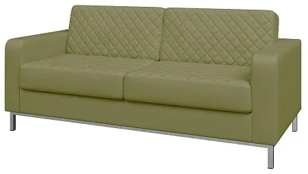 Диван трехместный, опоры хром БЕНТЛИ Ben3M hr