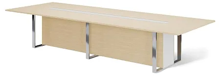 EXE Стол перег L396 хром/короб 101 921 OAK 07 W