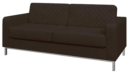 Диван трехместный, опоры хром БЕНТЛИ Ben3M hr