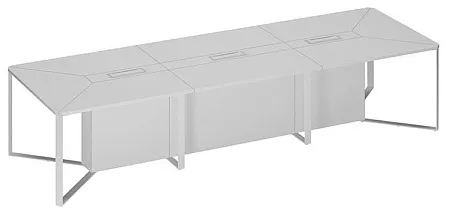 Стол для переговоров составной 3-секционный  СП 107