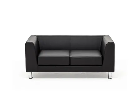 Диван 2м иск.кожа металл EVA 2 Dollaro 501 black