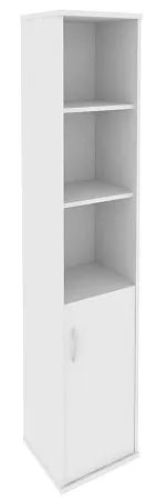 Шкаф высокий узкий правый (1 низкая дверь ЛДСП) А.СУ-1.1 (R)