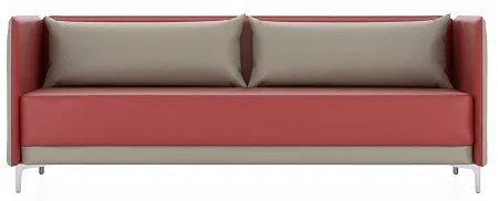 3-х местный диван  низкий ГРАФИТ Н