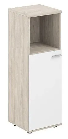 Шкаф средний с нишей, 1 дв., з.ст ЛДСП 16 мм, левый SG.864.L