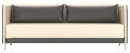 3-х местный диван  низкий ГРАФИТ Н