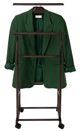 Вешалка костюмная на колесах В 22Н (Венге)