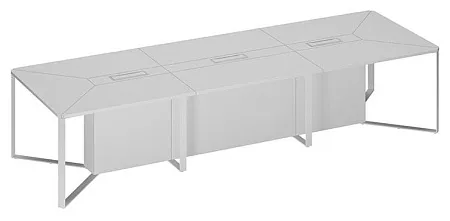 Стол для переговоров составной 3-секционный  СП 105