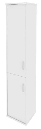 Шкаф высокий узкий левый (1 низкая дверь ЛДСП, 1 средняя дверь ЛДСП) А.СУ-1.3 (L)