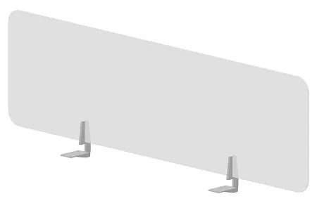 Фронтальный экран Plexi для отдельного стола ш. 13...