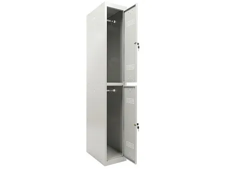 Шкаф для раздевалок ПРАКТИК усиленный ML 12-30 (ба...