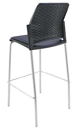 REWIND барный, каркас Хром, Пластик Черный ЦБ-00014583