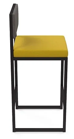 Барный стул Барнс-65 (сидушка ricco/спинка grey luna) AL 301S