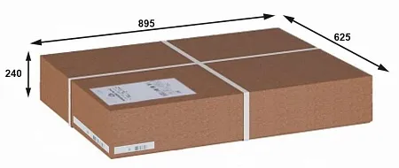 Вешалка настенная В 7Н (Махагон)