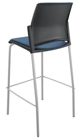 RESTART барный, каркас Серый, Пластик Черный ЦБ-00014029