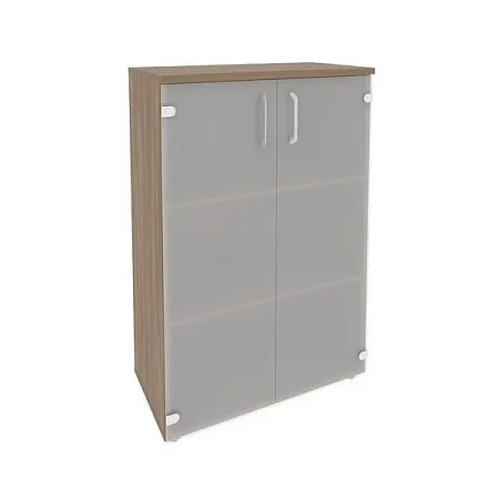 Шкаф средний широкий (2 средних фасада стекло) O.ST-2.4