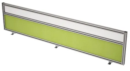 Барьер фронтальный в алюминевом профиле, вставка с...