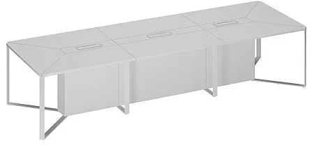 Стол для переговоров составной 3-секционный СП 106