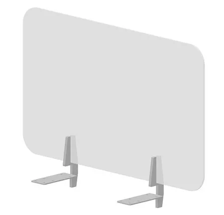 Торцевой финальный экран Plexi для столов bench гл...