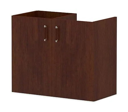 Фригобар шкаф для холодильника, широкий, низкий, дверцы из ДСП ПК-ПМ-ШХ73Х90