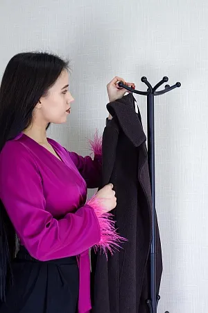 Вешалка напольная Пико 16 (Черный)