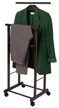 Вешалка костюмная на колесах В 22Н (Венге)