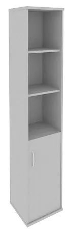 Шкаф высокий узкий правый (1 низкая дверь ЛДСП) А.СУ-1.1 (R)