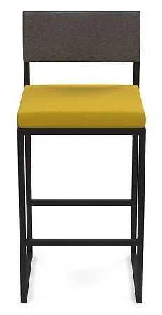 Барный стул Барнс-65 (сидушка ricco/спинка grey luna) AL 301S