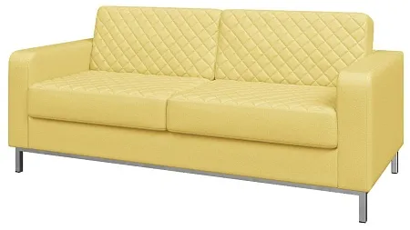 Диван трехместный, опоры хром БЕНТЛИ Ben3M hr