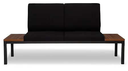 Диван 3-х местный без подлокотников со столиком НОРМАН 3А/С+А+А+С