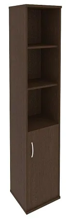 Шкаф высокий узкий правый (1 низкая дверь ЛДСП) А.СУ-1.1 (R)