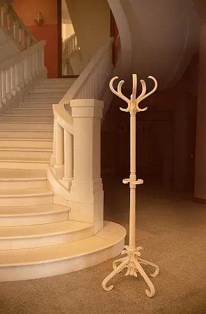 Вешалка напольная В 10Н (Белый ясень)