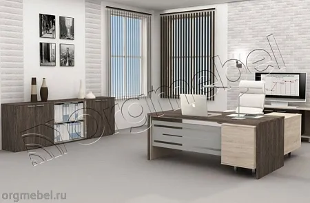 Стол письменный П34КМЛ/П