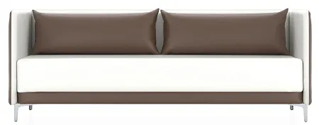 3-х местный диван  низкий ГРАФИТ Н