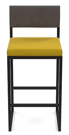 Барный стул Барнс-75 (сидушка ricco/спинка grey lunar) AL 301