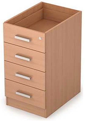 Тумба без топа (с замком) 2ТЗ.002