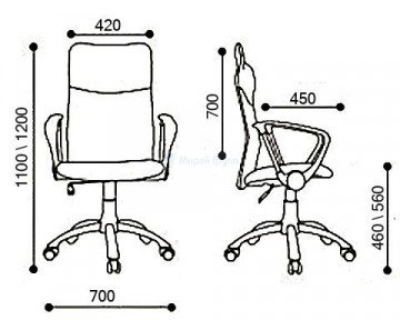 Офисное кресло Астра А Самба эконом