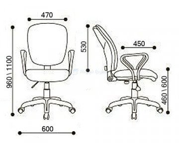 Офисное кресло Билл new Гольф