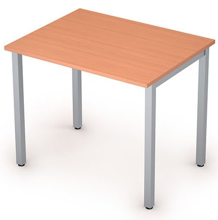 Стол на металлических опорах без экрана 2М.105