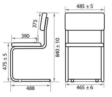 Конференц-кресло Sylwia chrome 450320/V4