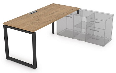 Стол рабочий, прямолинейный, правый СТП-О.989