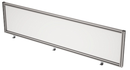 Барьер фронтальный в алюминевом профиле, вставка с...