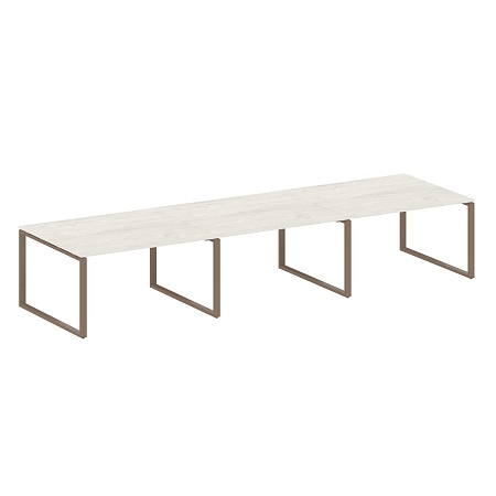 Переговорный стол (3 столешницы) на О-образном м/к БО.ПРГ-3.3