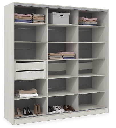 Шкаф-купе 3-дверный Comfort ШКЗДЗ.24.8