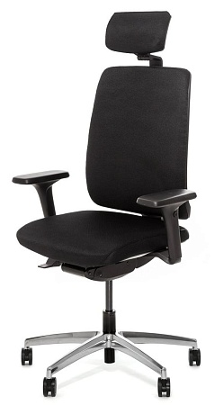 Кресло,синх, 1D,подг,алюм DION 870 1D alum