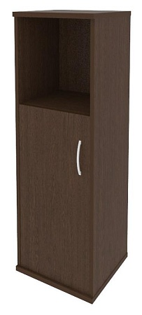 Шкаф средний узкий левый (1 низкая дверь ЛДСП) А.СУ-2.1 (L)